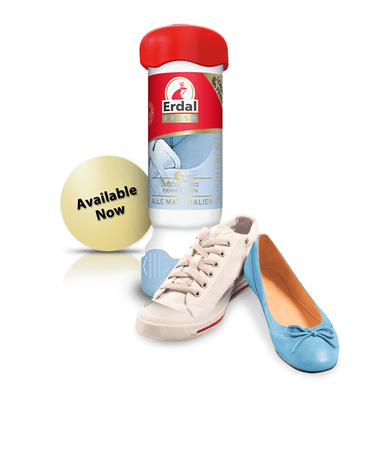 The new Shoe Fresh with a<br> long-term protection formula